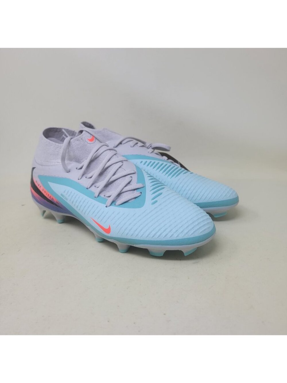Nike Phantom 6 High Academy FG/MG United 002 Pack Frost Men's Size 6 IQ4158-300